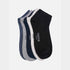 Carlton London Men'S Premium Cotton Low Cut Socks Pack Of 5