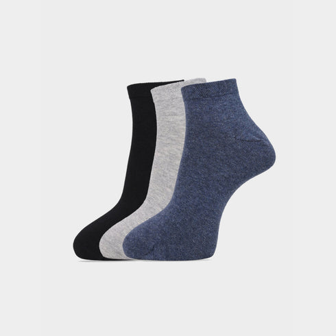 Carlton London Men'S Premium Cotton Low Cut Socks Pack Of 3