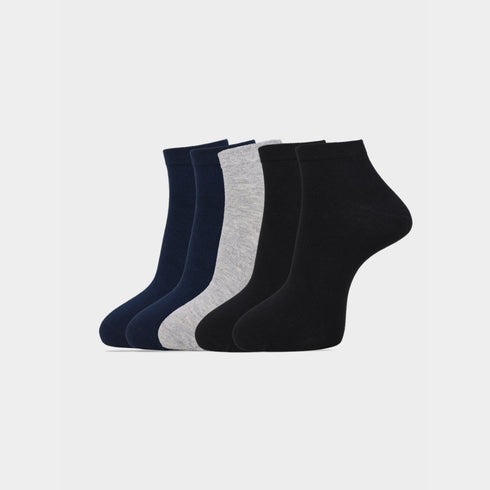 Carlton London Men'S Premium Cotton Low Cut Socks Pack Of 3