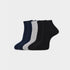 Carlton London Men'S Premium Cotton Low Cut Socks Pack Of 3