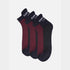 Carlton London Men'S Premium Cotton Low Cut Socks Pack Of 3