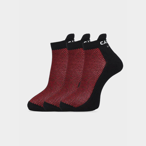 Carlton London Men'S Premium Cotton Low Cut Socks Pack Of 3