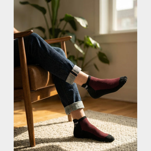 Carlton London Men'S Premium Cotton Low Cut Socks Pack Of 5