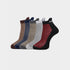 Carlton London Men'S Premium Cotton Low Cut Socks Pack Of 3