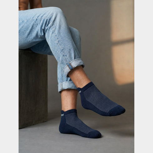 Carlton London Men'S Premium Cotton Low Cut Socks Pack Of 3