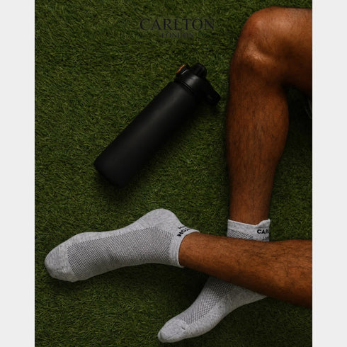 Carlton London Men'S Premium Cotton Low Cut Socks Pack Of 3