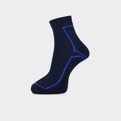 Carlton London Men'S Premium Cotton Ankle Length With Cushioned Sole Socks Pack Of 5