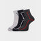 Carlton London Men'S Premium Cotton Ankle Length With Cushioned Sole Socks Pack Of 3
