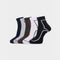 Carlton London Men'S Premium Cotton Ankle Length With Cushioned Sole Socks Pack Of 5