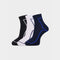 Carlton London Men'S Premium Cotton Ankle Length With Cushioned Sole Socks Pack Of 3