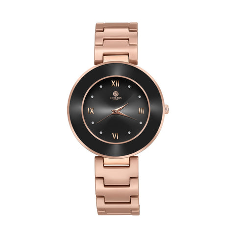 Women Juliette Black Analog Watch - CLW-JT-RBK