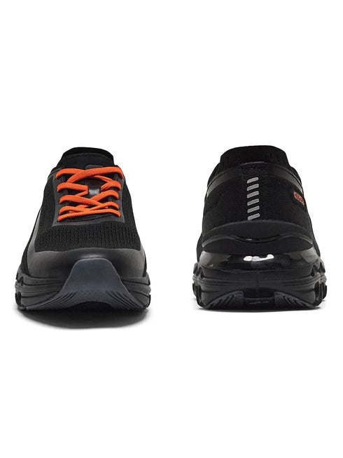 COIL PRO Black Men's Running Shoes