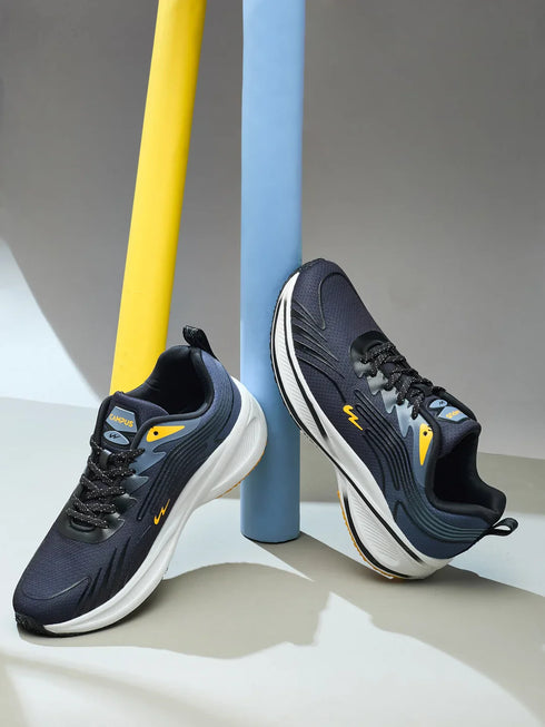 COLLAB Black Men's Running Shoes
