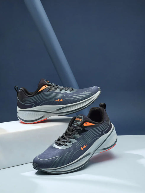 COLLAB Grey Men's Running Shoes