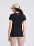 Women's Black Solid Round Neck T-Shirt