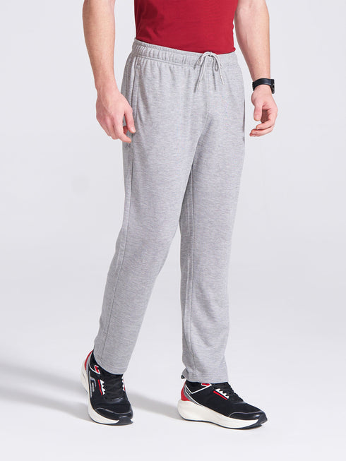 Men's Grey Regular Fit Track Pants