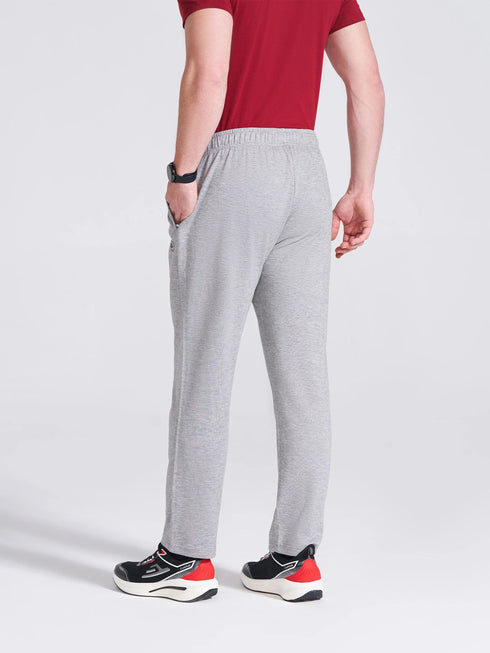 Men's Grey Regular Fit Track Pants