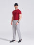 Men's Grey Regular Fit Track Pants