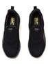CROWD Black Men's Walking Shoes