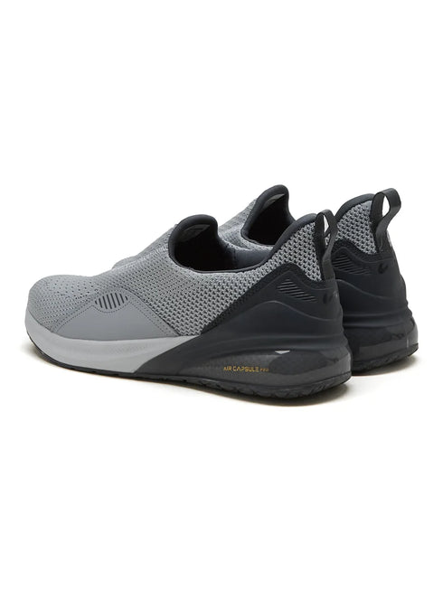 CROWD Grey Men's Walking Shoes