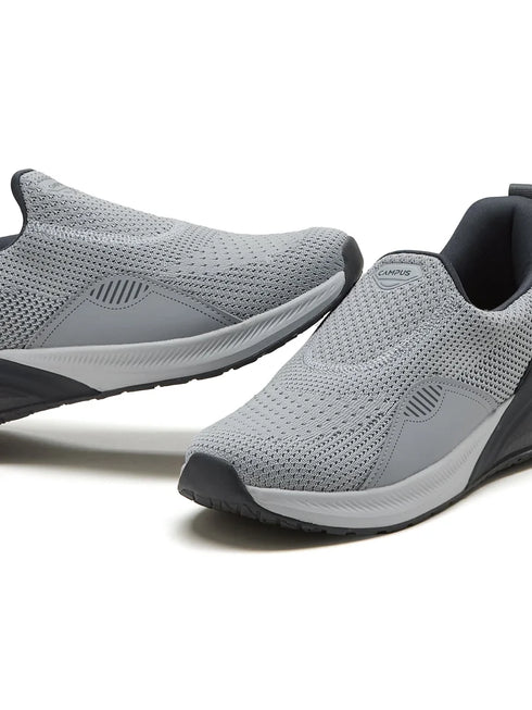 CROWD Grey Men's Walking Shoes