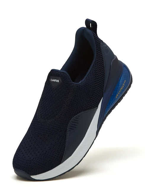 CROWD Navy Men's Walking Shoes