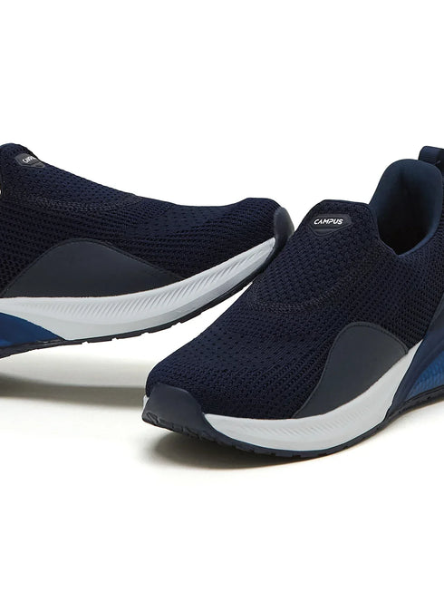 CROWD Navy Men's Walking Shoes