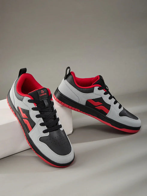 CRUVO Black Men's Sneakers