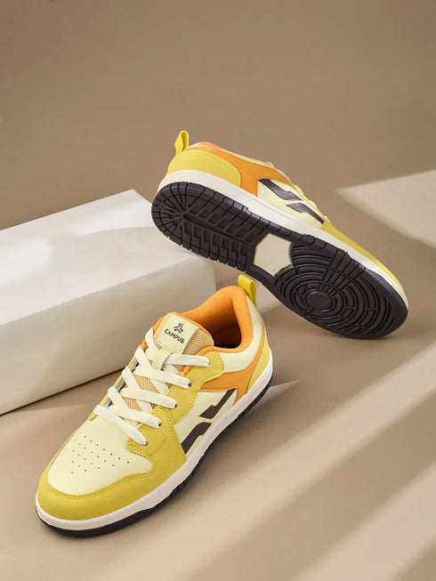 CRUVO Yellow Men's Sneakers