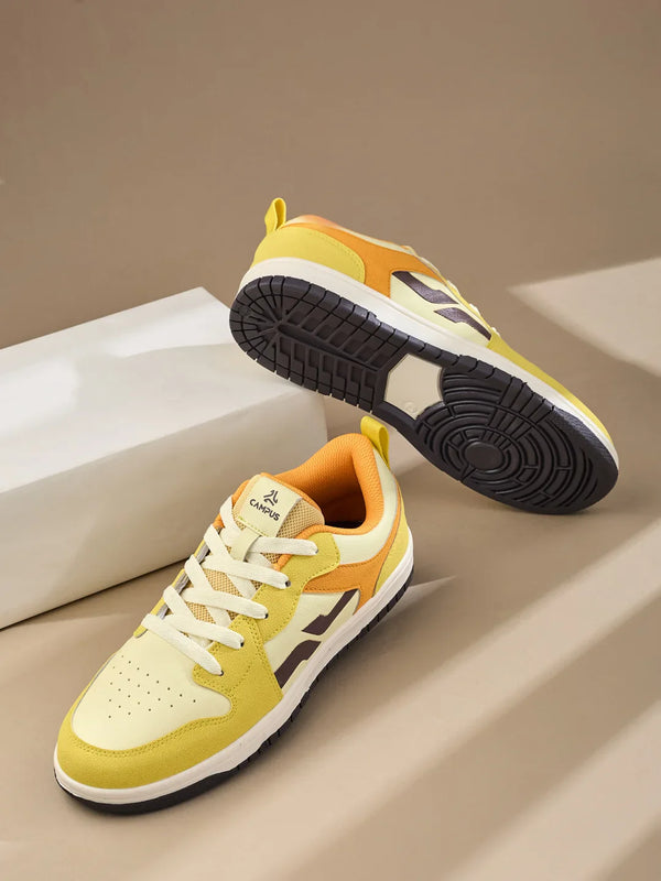 CRUVO Yellow Men's Sneakers
