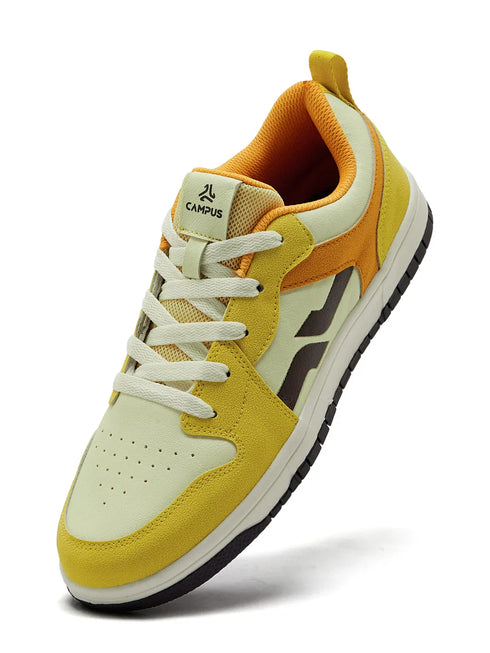 CRUVO Yellow Men's Sneakers