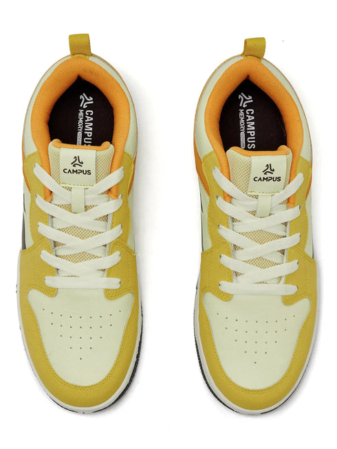 CRUVO Yellow Men's Sneakers