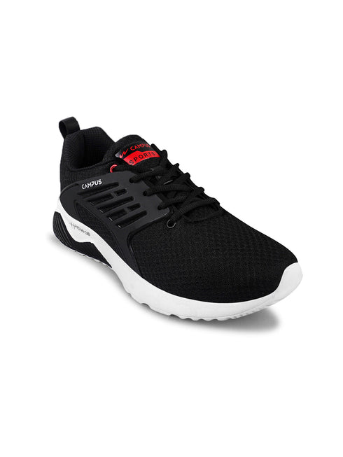 CRYSTA PRO Black Men's Running Shoes