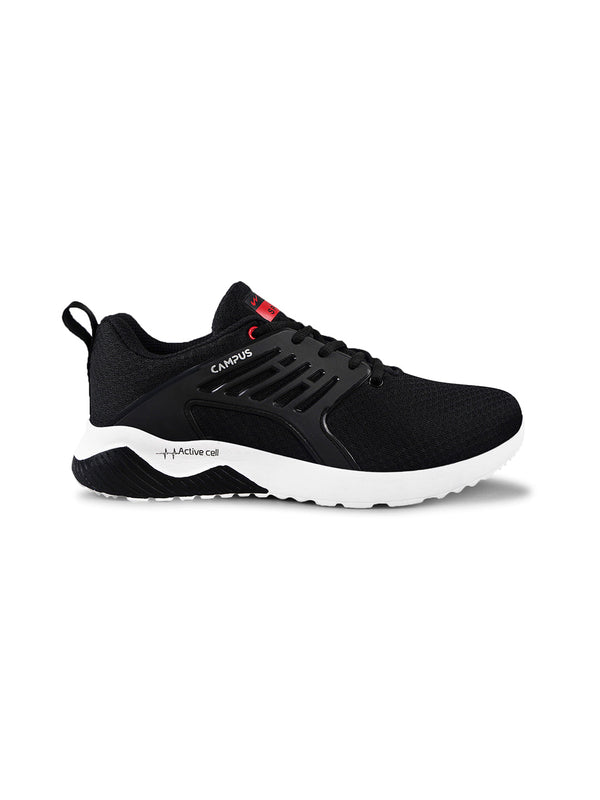 CRYSTA PRO Black Men's Running Shoes