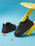 CS-26106V Black Kids School Shoes