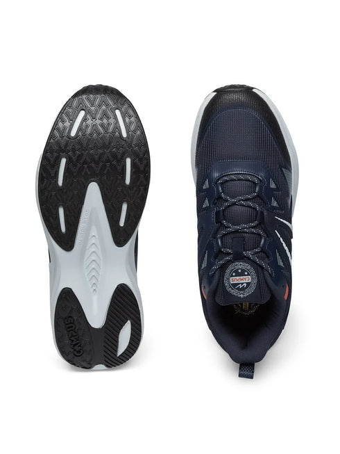 CUSTOM Navy Men's Running Shoes