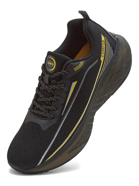 CYRON Black Men's Running Shoes