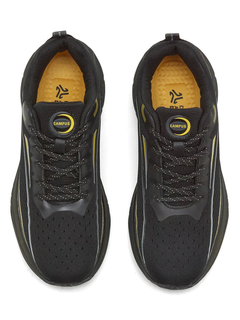 CYRON Black Men's Running Shoes
