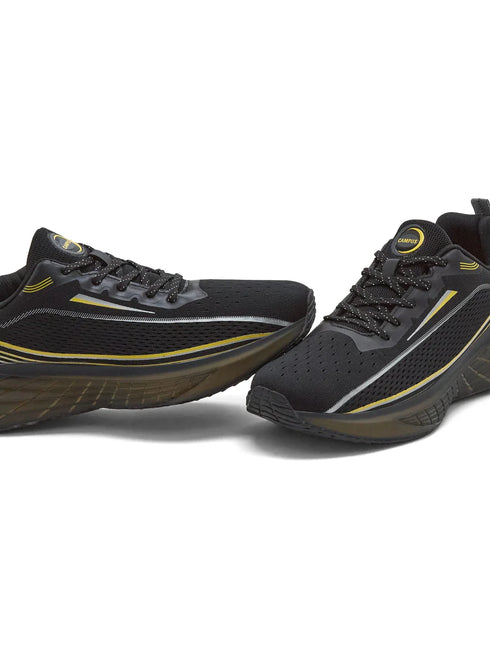 CYRON Black Men's Running Shoes