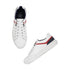 Women's White Lace-Up Casual Sneakers