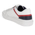 Women's White Lace-Up Casual Sneakers
