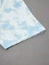 Men Abstract Print Slim Fit Crew Neck T-shirt with TECHNO COOL+