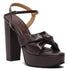 Cocoa Knot Platform Heels