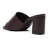 Cocoa Open-Toe Mules