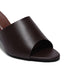 Cocoa Open-Toe Mules