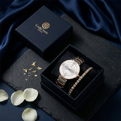 Gift Set Women - Juliette Watch & Tennis Bracelet -CLPLG141