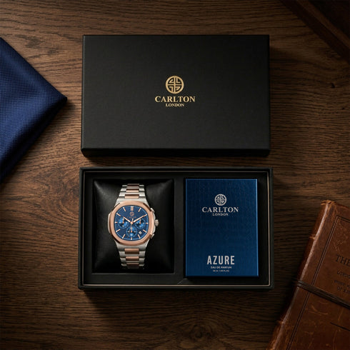 Gift Set Men - Parker Watch & Azure Perfume 50ML -CLPLG143