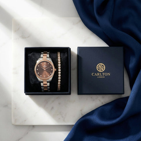 Gift Set Women - Harper Watch & Tennis Bracelet -CLPLG140