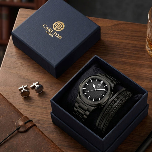 Gift Set Men - Arthur & Leather Multi Strap -CLPLG130
