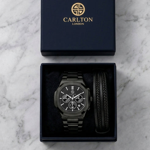 Gift Set Men - Parker & Leather Multi Strap -CLPLG142